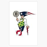 Boston Sports Sticker Bumper Sticker Vinyl Decal 5"