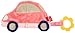Produktbild SIGIKID Mädchen, Knister-Schnuffeltuch Auto, Baby-Aktivspielzeug mit Beißring, empfohlen ab 0 Monaten, rosa, 42435