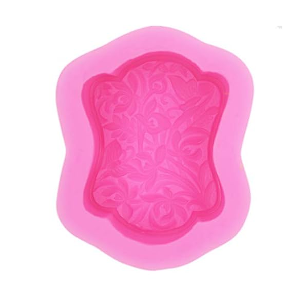 LC N522 Silikon-GieÃform, Blumen-Motiv, zum Herstellen von Seifen und Kerzen, handgefertigt – Bild 6