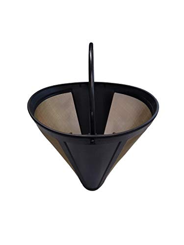 2-Pak New Coffee Bar Washable Permanent Reusable Coffee Filter Replacement for Ninja 105KNK80