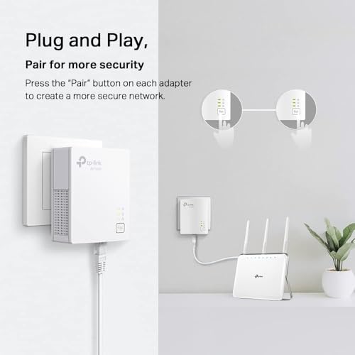TP-Link AV1000 Powerline Ethernet Adapter KIT - Gigabit Port, Nano Size - image 5