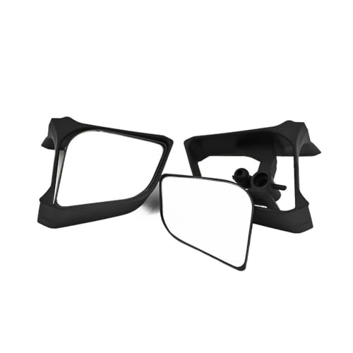 Rückspiegel Motorrad Für Ya&maha Xmax 250 300 400 2017-2022 Little-Ear-Seitenspiegel, Konvexe Weiße Linse, Rückansicht Mit ABS-Modifikationshalter