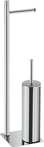 Gedy Trilly Columna De Pie, Acero Inoxidable, Cromo, 14x14x62.8 cm