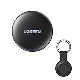 UGREEN FineTrack Mini Smart Finder 1個 Appleの「探す」（iOSのみ）対応、18ヶ月交換可能バッテリー、80dBビープ音のスマートタグ、 紛失防止タグ/探し物、カバン、鍵、スーツケース、パスポート用Bluetoothトラッカー