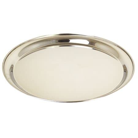 Acense Round Stainless Steel Tray (40cm)