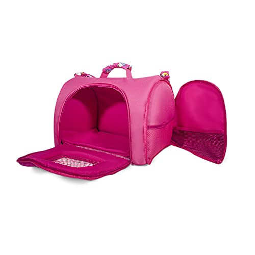 MY PET BRASIL Bolsa Luxo Transporte Para Cachorros M Bolsa Para Pet Lavável E Confortável Cama Para