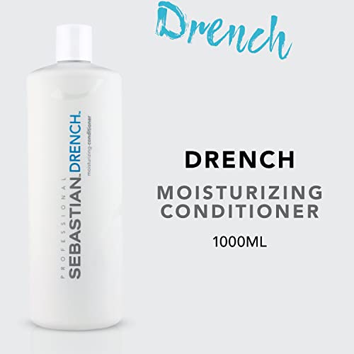 Sebastian Professional Drench Conditioner, Deep Moisturizing, For Chemically Treated Hair, 33.8 Fl Oz #TOP1