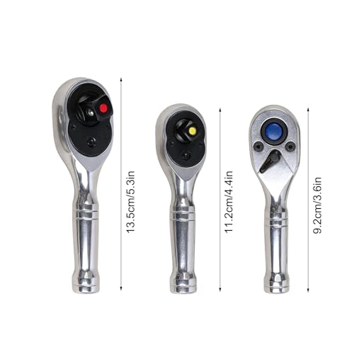 Clé à cliquet en acier au chrome vanadium durable pour l'assemblage mécanique - 6