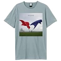 100% Cotton. Fabric: Carbon Brushed, Soft Touch. Design: Album Artwork, Graphic Print. Neckline: Crew Neck, Ribbed. Sleeve-Type: Rolled Back Cut Seams, Short-Sleeved.