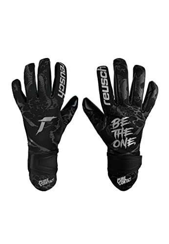 Reusch Gants de Gardien de But Pure Contact Infinity Junior avec très Bonne adhérence et Couture intérieure