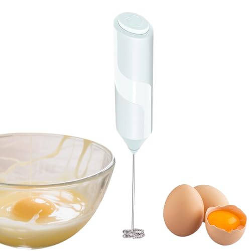Batidor De Leche Eléctrico,Espumador De Crema Agitador - Hacedor Espuma de Chocolate Caliente,Para Mujeres Panaderas Hogar Oficina Dormitorio Apartamento Autocaravana Chocolate Caliente