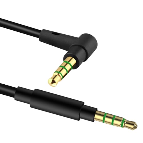 Geekria Gaming Headset Extension Cable, Compatible with Turtle Beach Elite Pro 2, Skullcandy Aviator 900 ANC, PS5 / Xbox Series Controller, and More 3.5mm Jack Devices (3.3 ft)