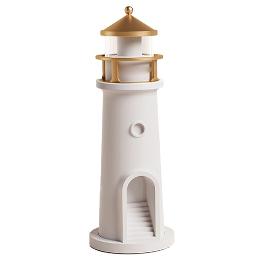 Lámpara de mesa Moon Lighthouse con sensor de movimiento recargable LED miniatura 1