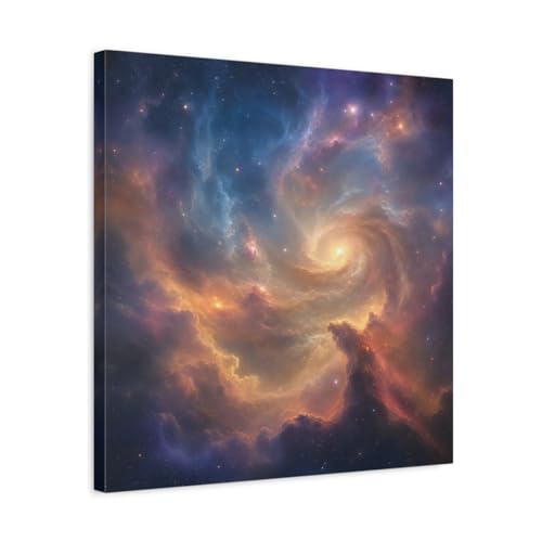 Tableau science fiction pour dynamiser un mur blanc vide au format 50x50 cm