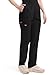 Dickies Women's EDS Signature Scrubs Missy Fit Pull-On Cargo Pant, Black, Small