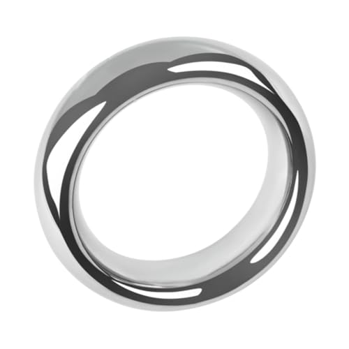 Générique 5 Tailles d'anneaux de Poids Exquis en Acier Inoxydable 304 pour Hommes, Anneaux d'exercice retardé en méta-FRRF04 (45mm)