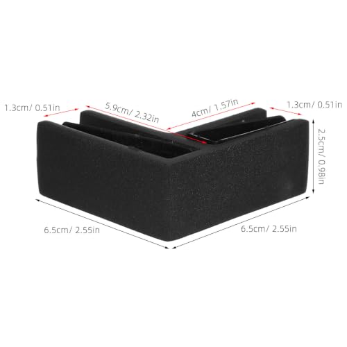 Conector de acero inoxidable para paneles de vidrio templado de 10-13mm 2