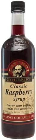 DaVinci Gourmet Classic Flavored Syrups Raspberry 750 mL