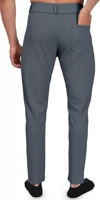Image of Twill Lycra Men Trouser | Standard Fit Casual & Office Wear | Soft Stretchable Fabric | Comfortable Bottom Wear