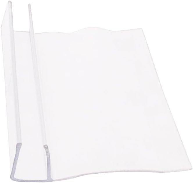 CRL PCCAM73 Clear Poly U-Channel with 1-3/4" (44 mm) Fin for 3/8" Glass 95" Length