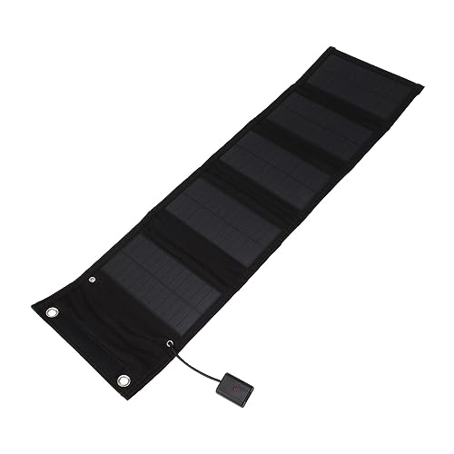 20W Solar Folding Bag Charger, 5V USB Output Backpacking Solar Panel, IP65 Waterproof Portable Hiking Solar Panel for Camping Backpacking Hiking Outdoor