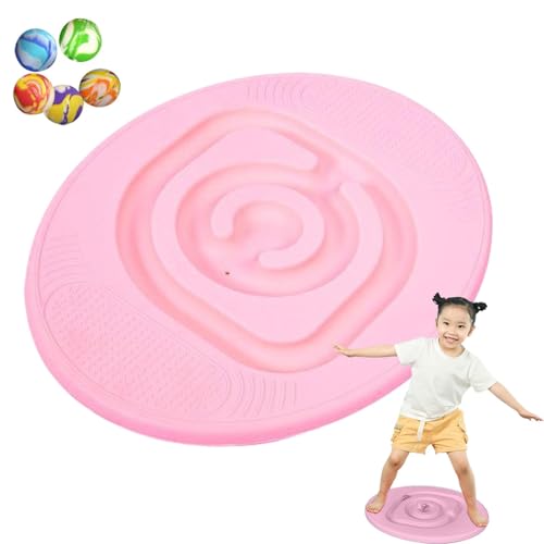 Balance Maze Board - Crecimiento físico educativo infantil, silla de juguetes sensoriales para niños | Tablero de equilibrio de Wobble para niños de más de 3 años, tablero de equilibrio para yoga y ej
