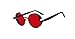 Steampunk Fashion Sunglasses NYC Red & Black