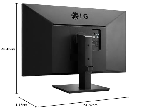 LG Ultrafine™ 27UK670P-B Ecran PC 4K 27" - Dalle IPS résolution UHD 4K (3840x2160), 5ms 60Hz, sRGB 99%, AMD FreeSync, inclinable, réglable en Hauteur, Mode Portrait, USB-C (40W)