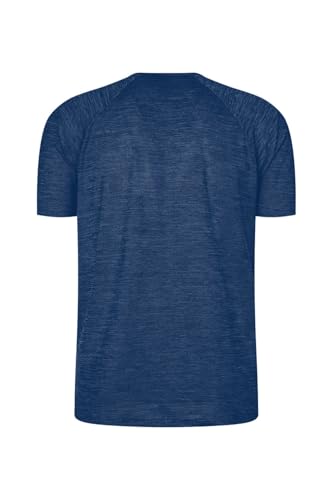 T-shirt Rock Experience Terminator 2.0 confort optimal bleu marine - 2