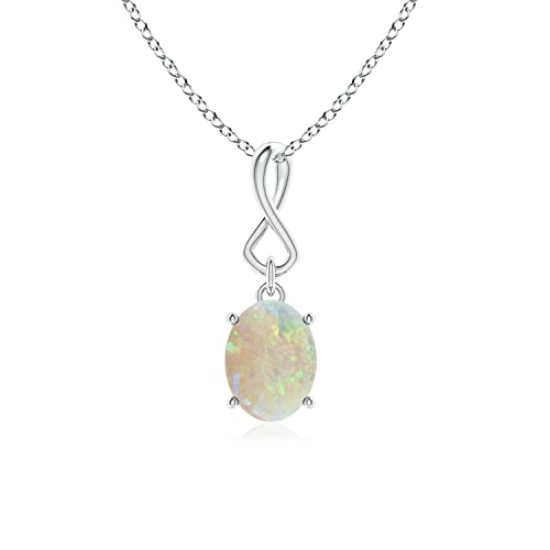 Angara Natural Opal Solitaire Pendant...
