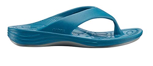 Image of Aetrex Maui Orthopedic Flip Flops for Women Arch Support - Pressure Relief Water-friendly Shock Absorption Super Soft UltraSky EVA Foam Flip Flops