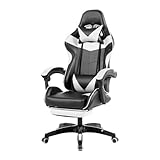 Cadeira Gamer Snake Lancaster Branca - CGF001-B