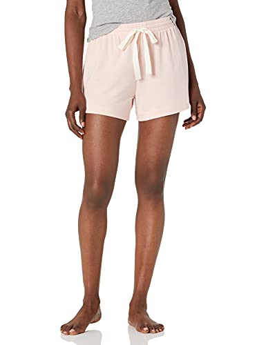 Image of Amazon Essentials Women's Lightweight Breathable Lounge Terry Pajama Shorts with Elastic Waist, Drawstring