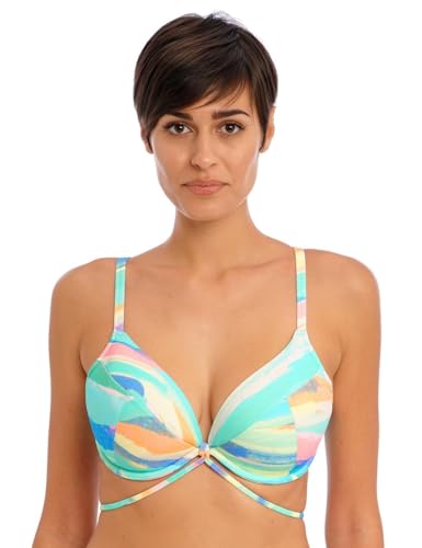 Freya Women's Summer Reef Underwire Plunge Bikini Top2