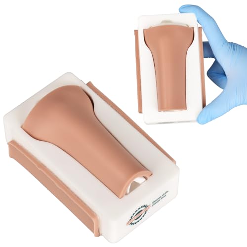 Image of Intraosseous (IO) Access Trainer with Skin Pad, Pediatric Intraosseous (IO) Tibia Trainer, Infant Tibial IO Trainer for Medical Education