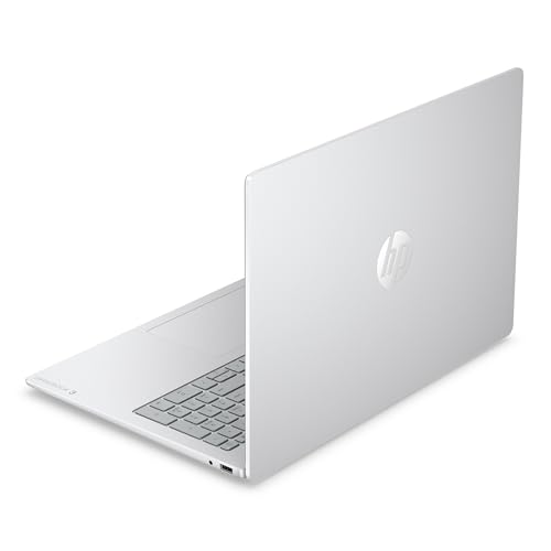Image of HP OmniBook 3-16 inch 2K Touchscreen Laptop, Intel Core Ultra 5 225U, 8GB DDR5-512GB SSD, HDMI, USB-C, USB-A, Bluetooth, Wi-Fi, Copilot AI, Privacy Camera, Windows 11 Home, Mica Silver