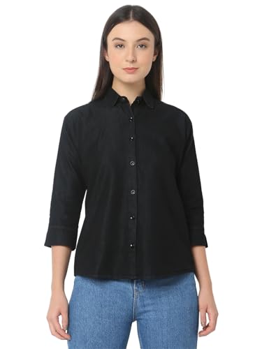 Image of Smarty Pants Women's Denim Formal Shirt.