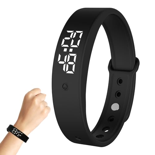 ExcellaElite Vibrating Alarm Wristband - Black