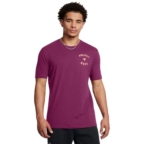 T-Shirt à Manches Courtes Homme Project Rock 7 Under Armour Anti-Transpiration Élastique