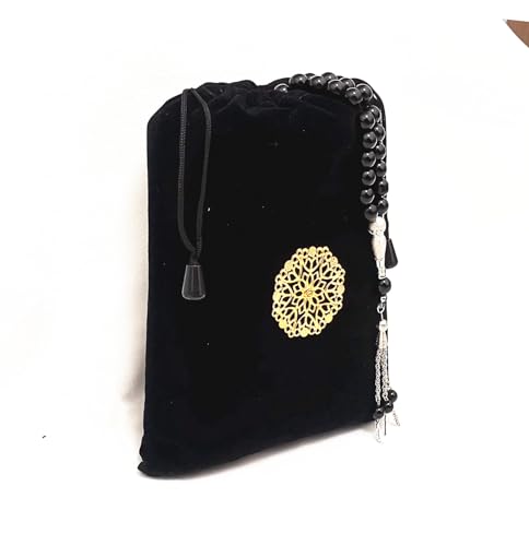 SHUKRAN-Prayer-Rug-Muslim-Prayer-Mat-with-Bag-Prayer-Beads-for-Kids-Men-Women-Soft-Thin-Prayer-Matt-Islam-for-Eid-Travel-Ramadan-Perfect-Islamic-Gifts-Chenille-Fabric