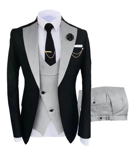Men Suits Slim Fit Business Suits Groom Tuxedos for Formal Wedding Suits Jacket Pant Suits3