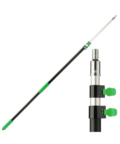 Image of Bates- Extension Pole, 5 to 12 Ft Pole, Green, Telescoping Pole