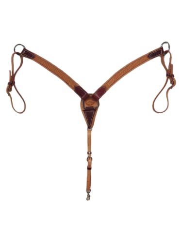 HR Saddlery Basket Weave 1 1/2' Breast Collar...
