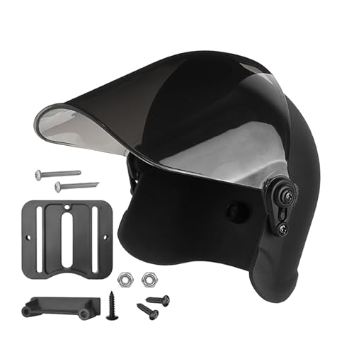 Casco de parasol | Parasol para teléfono | Soporte para teléfono móvil | Soporte impermeable para navegación | Parasol para bicicletas eléctricas para motociclista, casco, bicicleta de batería, uso