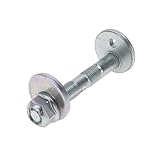 Hihaha Keiljustierschraube mit Dichtungsmutter für Toyota Highlander 2001-2018 Unterlegscheibe Schraube Metall 1 Satz Silberton