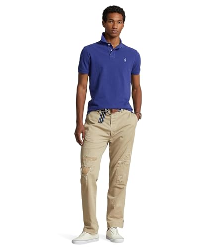 Image of Polo Ralph Lauren Men's Custom Slim Fit Mesh Polo Shirt