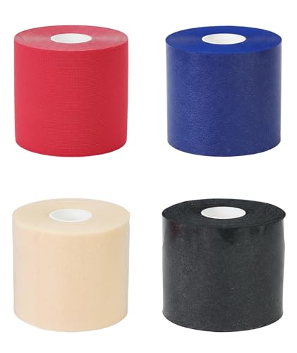 Image of 4 Pcs Badminton Cushion Wrap, Badminton Grip Tape, Cushion Wrap for Badminton Grip, Helps Reduce Hand Fatigue, Suitable for Badminton and Other Racket Sports