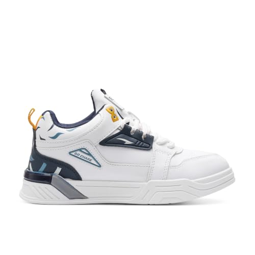 Image of ASIAN Men CHICAGO-11 Stylish Casual Mid Top Sneakers and Trendy Shoes with Laces for Men & Boys | Perfect for Wearing to Outings, and Comfortable All-Day Use, Stylish and Durable