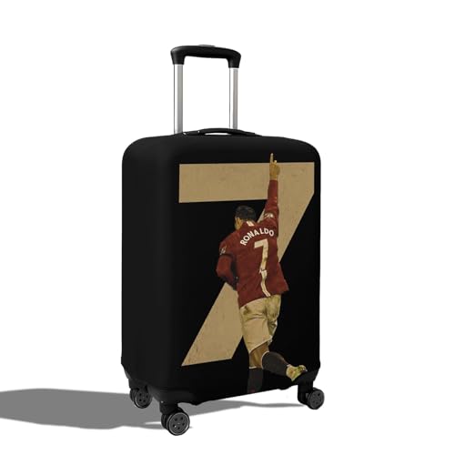 Image of WanderWraps Spendex Polyester Protective Luggage Cover | Hard Luggage Trolley Bag Cover | Washable | Dust Proof | Stretchable | S - 20 inch || The Finisher