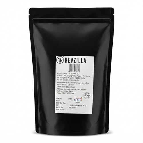 Image of Bevzilla Classic Strong Instant Coffee Powder | 1kg Bag | Bold Flavor & Rich Aroma | Perfect for Espresso, Cappuccino & Black Coffee | Ideal for Hotels, Restaurants & Cafes (HoReCa)